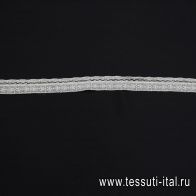 Кружево макраме/шитье ш-3см светло-серо-бежевое - итальянские ткани Тессутидея арт. F-6315