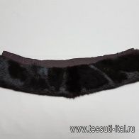 Элемент воротник норка (о) коричневый - итальянские ткани Тессутидея арт. F-2962