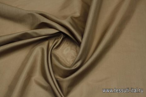 Батист (о) светло-коричневый - итальянские ткани Тессутидея арт. 01-7567
