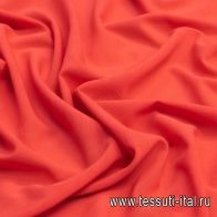 Маркизет стрейч (о) красный - итальянские ткани Тессутидея арт. 10-1426