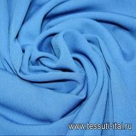 Плательная Cadi (о) светло-синее - итальянские ткани Тессутидея арт. 03-2304